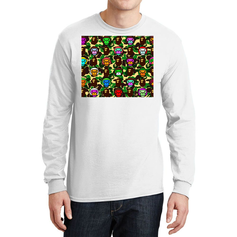 Baby Army Collage Long Sleeve Shirts | Artistshot