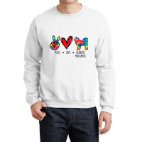 Alaskan Malamute Mom Dad Tie Dye Dog Paw Lover Crewneck Sweatshirt | Artistshot