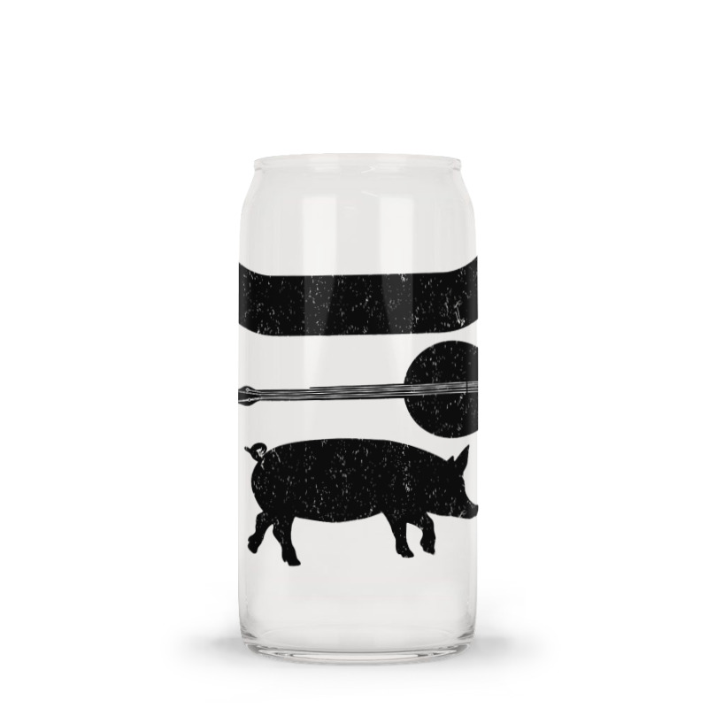 Canoe Banjo Pig Funny Canoeing Glass Tumbler | Artistshot