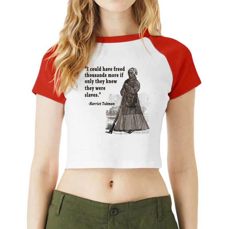 Vintage Underground Railroad Shirt African American History T Shirt Raglan Crop Top by susanzqbraigu | Artistshot