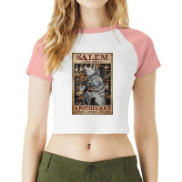 Salem Est. 1629 Raglan Crop Top | Artistshot