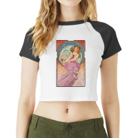 Classic Film  Fantasy Mens Womens Raglan Crop Top | Artistshot