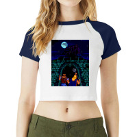 Graphic Picture  Vampires My Favorite People Raglan Crop Top | Artistshot