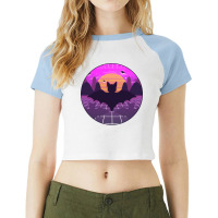 Vintage Movies  Honduran White Bat For Men Women Raglan Crop Top | Artistshot