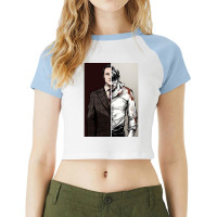 Vintage Graphic  Buffalo Bill My Favorite People Raglan Crop Top | Artistshot