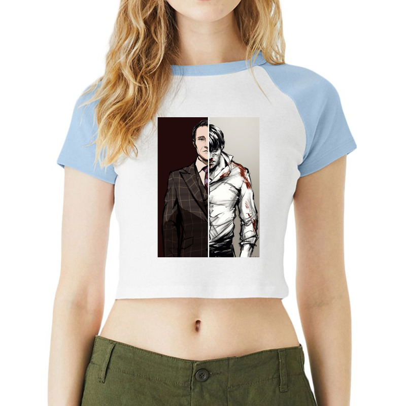 Vintage Graphic  Buffalo Bill My Favorite People Raglan Crop Top by BraylonArtists | Artistshot