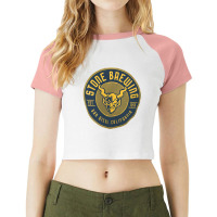 Stone Brewing Design Raglan Crop Top | Artistshot