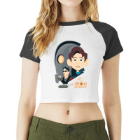 Day Gifts Power Character Gift Men Raglan Crop Top | Artistshot