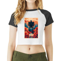 Vintage Photograp Power Character Women My Favorite Raglan Crop Top | Artistshot