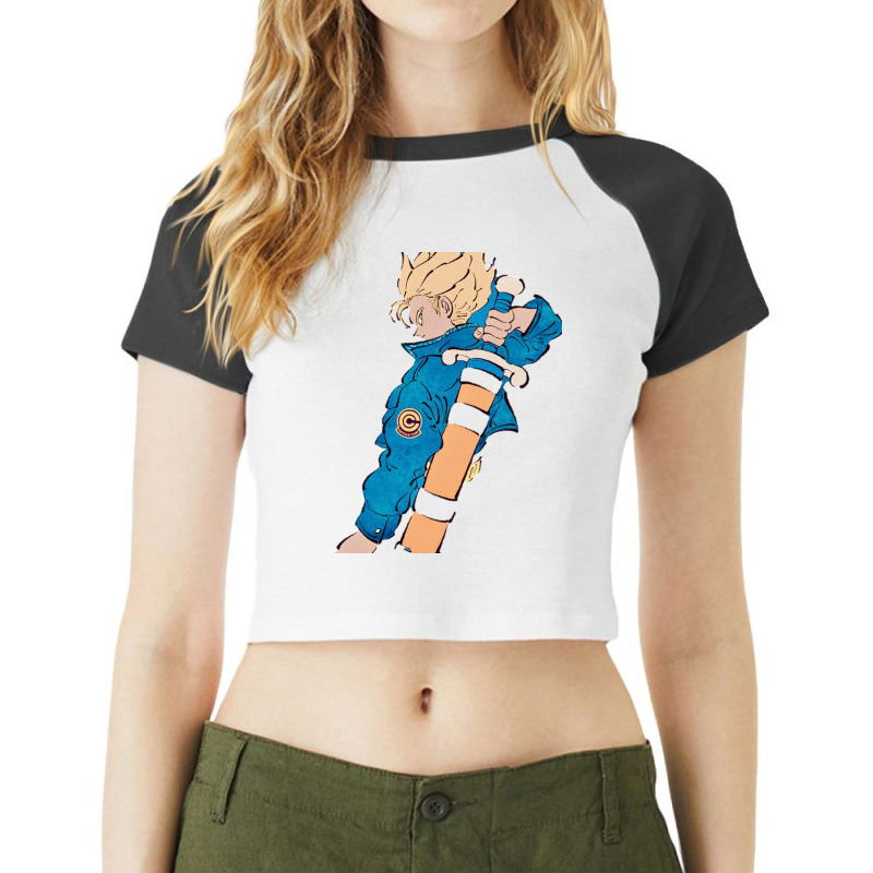 Trunks Raglan Crop Top by Ha Thu | Artistshot