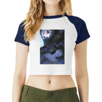 Music Vintage Retro Satoshi Kon For Mens Womens Raglan Crop Top | Artistshot