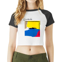 Retro Vintage Singer Famous Mens My Favorite Raglan Crop Top | Artistshot