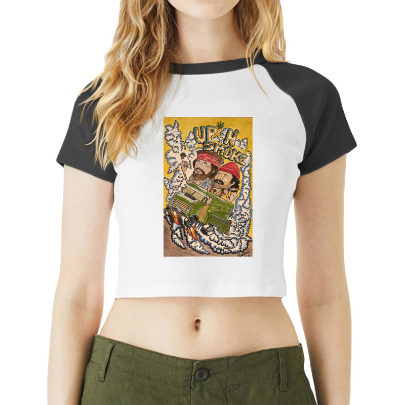 Graphic Vintage  Psychedelic Music Vintage Raglan Crop Top by SeanArtists | Artistshot