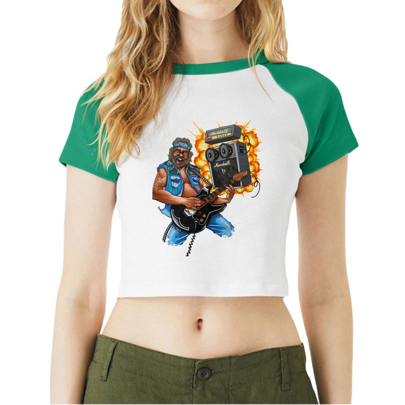 Retro Vintage  Hippy Birthday Gifts Raglan Crop Top by SeanArtists | Artistshot