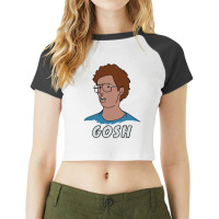 Character Animated Directed Mens My Favorite Raglan Crop Top | Artistshot