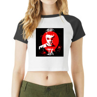 Funny Man Hardcore Gifts Women Raglan Crop Top | Artistshot