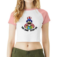 Vintage  Devil Homer  My Favorite People Raglan Crop Top | Artistshot