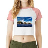 Islands National Park Raglan Crop Top | Artistshot