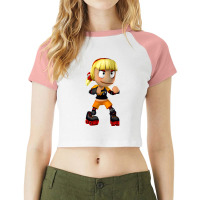 Cartoon Gifts Akai Suichi Mens Womens Raglan Crop Top | Artistshot