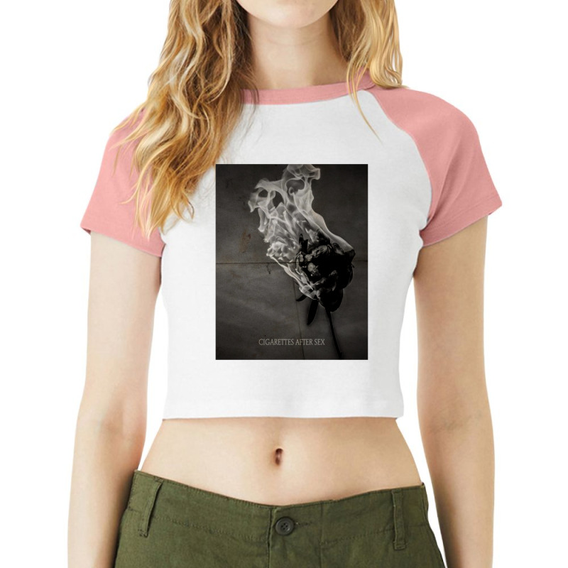 Graphic Picture Bark Psychosis Day Gift Raglan Crop Top by ArtistTravis | Artistshot