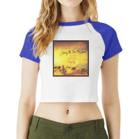 Sailing The Seas Of Cheese Raglan Crop Top | Artistshot