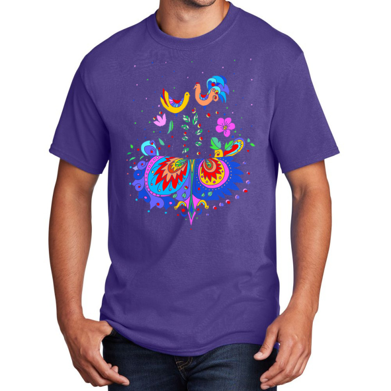 Rooster Art T  Shirthen And Rooster T  Shirt Basic T-shirt | Artistshot