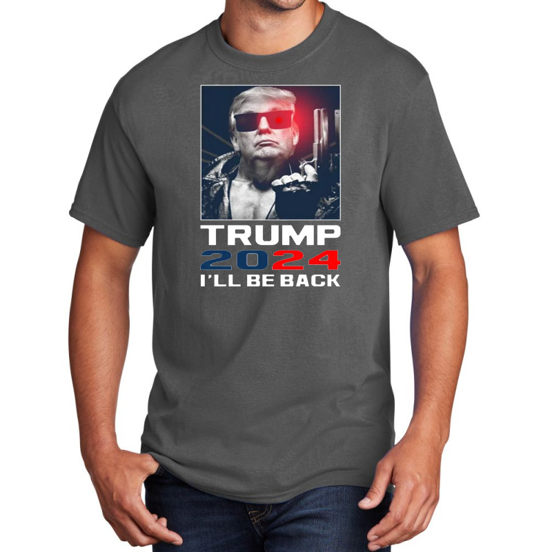 Trump 2024 Be Back Basic T-shirt | Artistshot