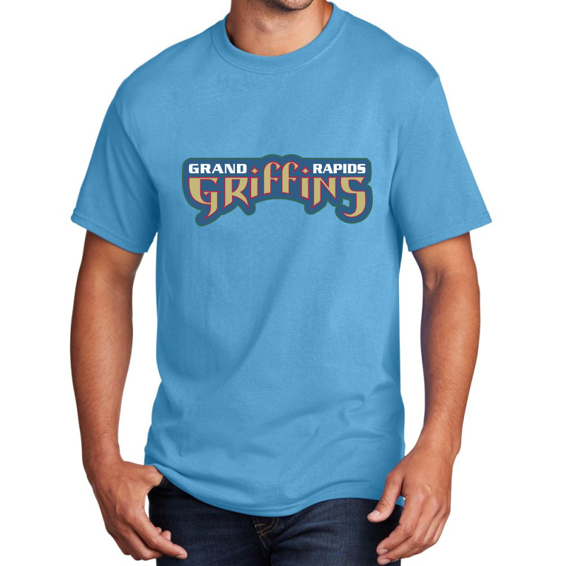 Grand Rapids Griffins Text Merch Basic T-shirt by ddylanleonardo | Artistshot