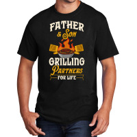 Father And Son Grilling Partners For Life T Shirt Basic T-shirt | Artistshot