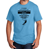 Barefoot Skiing Water Sport Motorboat Basic T-shirt | Artistshot