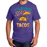 It Is Raining Tacos Funny Taco Kids Girls Boys Gift T Shirt Basic T-shirt | Artistshot