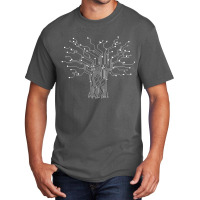 Electronics Technician Binary Tree   Electrical Engineer Basic T-shirt | Artistshot