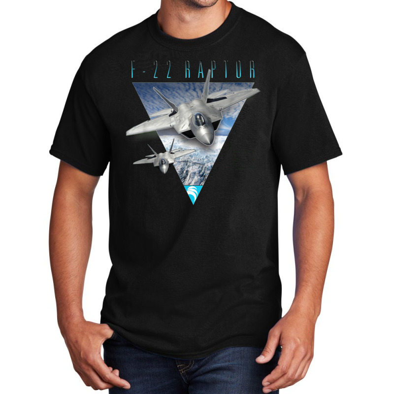 F 22 Raptor Stealth Air Superiority Fighter Basic T-shirt | Artistshot