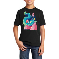 Funny Bookworm Dragon Book Lovers Novel T Shirt Basic Youth T-shirt | Artistshot