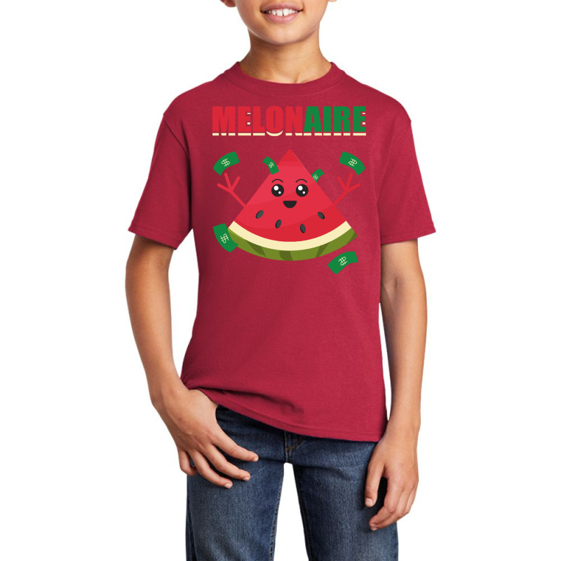 Watermelon T  Shirt Melonaire Watermelon Millionair T  Shirt Basic Youth T-shirt by ferretcombative | Artistshot