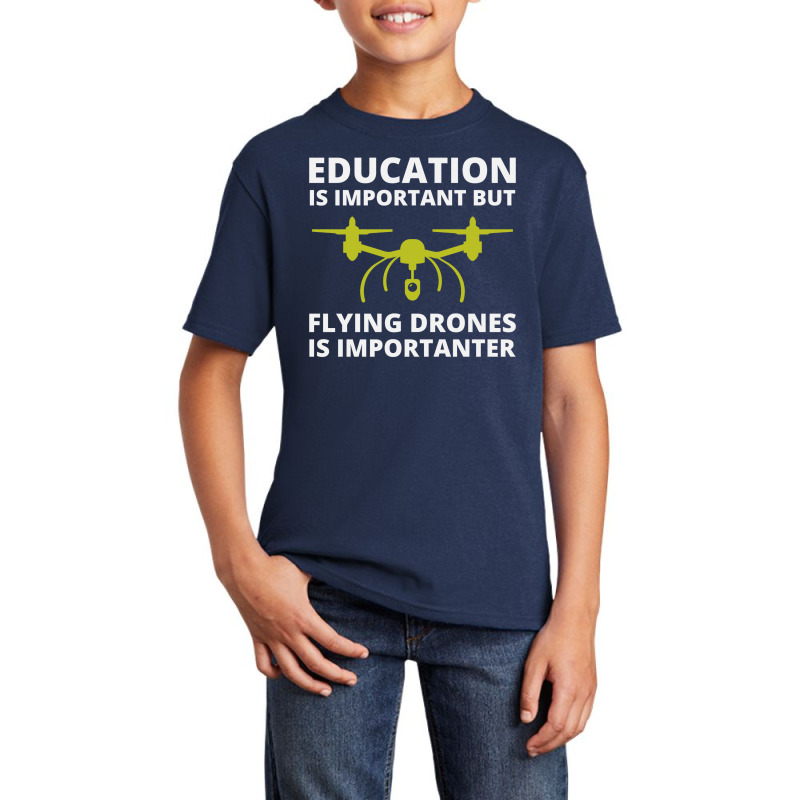 Fpv Drone Racing Quadcopters Rc Pilot Aerial Sports Basic Youth T-shirt by Tasteful Tees | Artistshot