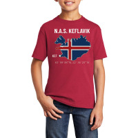 Nas Keflavik Iceland Premium Basic Youth T-shirt | Artistshot