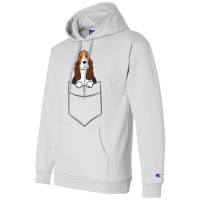 Basset Hound Puppy Basset Hound In A Pocket Champion Hoodie | Artistshot