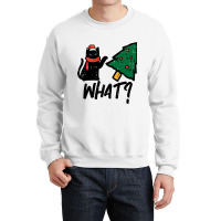 Black Cat Tipping Christmas Tree What Funny Men Wo Crewneck Sweatshirt | Artistshot