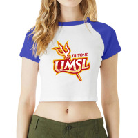 Umsl Of Tritons Classic Raglan Crop Top | Artistshot