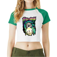 Retro  Entangled Feels Call Me Raglan Crop Top | Artistshot