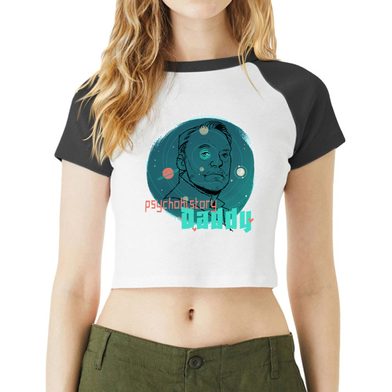 Psychohistorys Green Daddy Raglan Crop Top by cm-arts | Artistshot