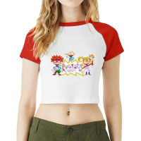 Rugrats, Distressed   Rugrats Raglan Crop Top | Artistshot