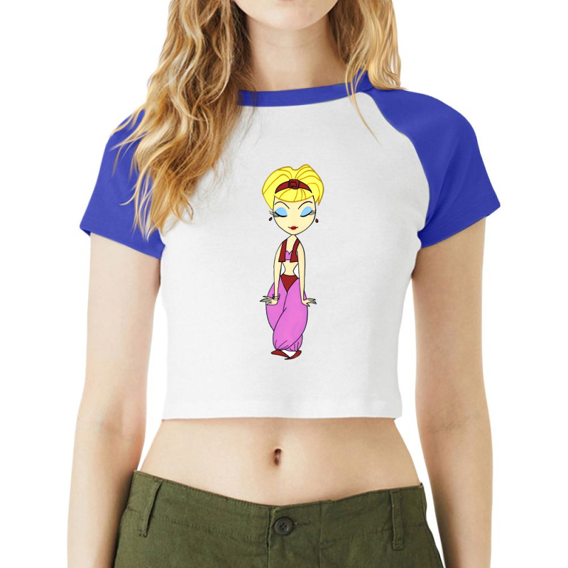 Birthday Gifts Cartoon Cute For Men Women Raglan Crop Top by ArtistMarlee | Artistshot