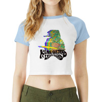 Fast-track Your King Gizzard And The Lizard Wizard Raglan Crop Top | Artistshot