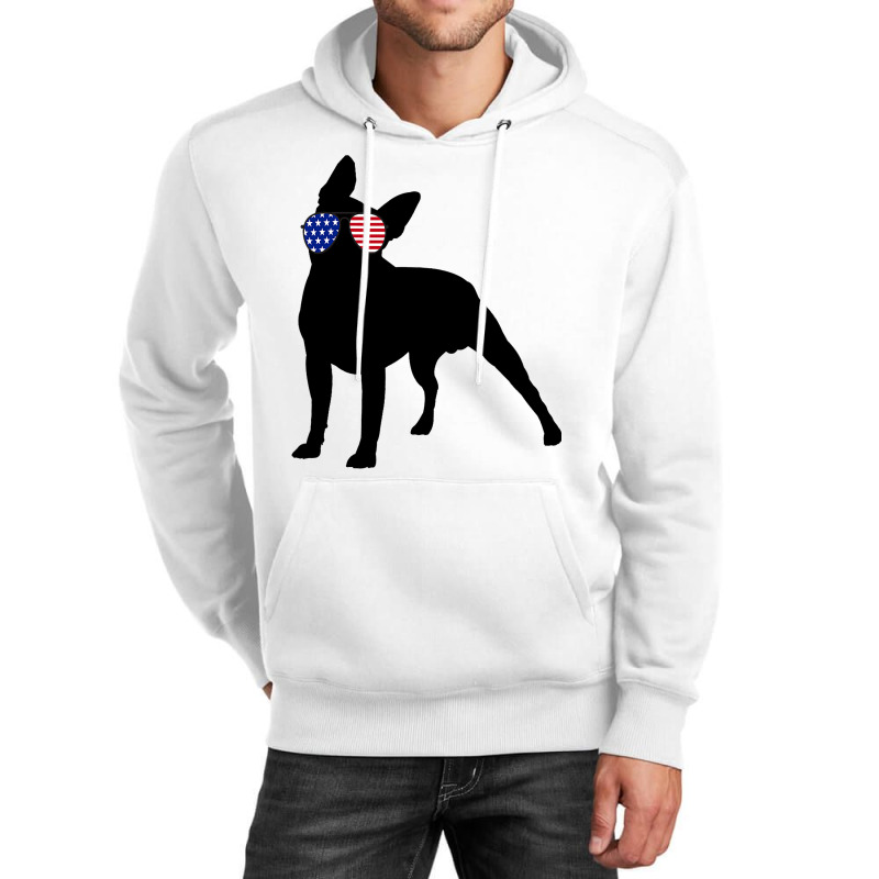 Boston Terrier Dog Usa 4th Of July American Unisex Hoodie | Artistshot