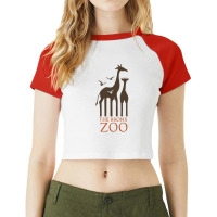 The Bronx Zoo Raglan Crop Top | Artistshot