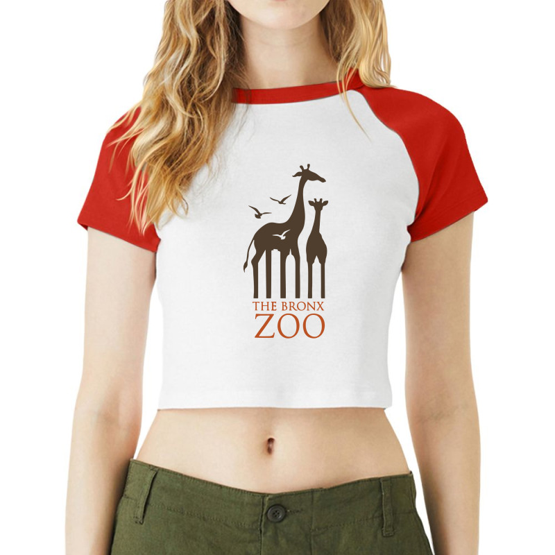 The Bronx Zoo Raglan Crop Top by tannocascioni | Artistshot