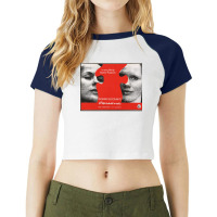 Retro  Dagger Dropped Call Me Raglan Crop Top | Artistshot