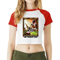 The Woman King Raglan Crop Top | Artistshot